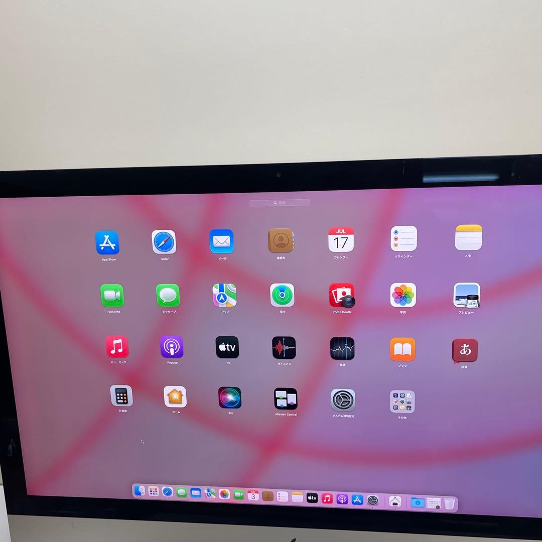 iMac 2015 27インチ Retina 5K i5 16gb SSD128