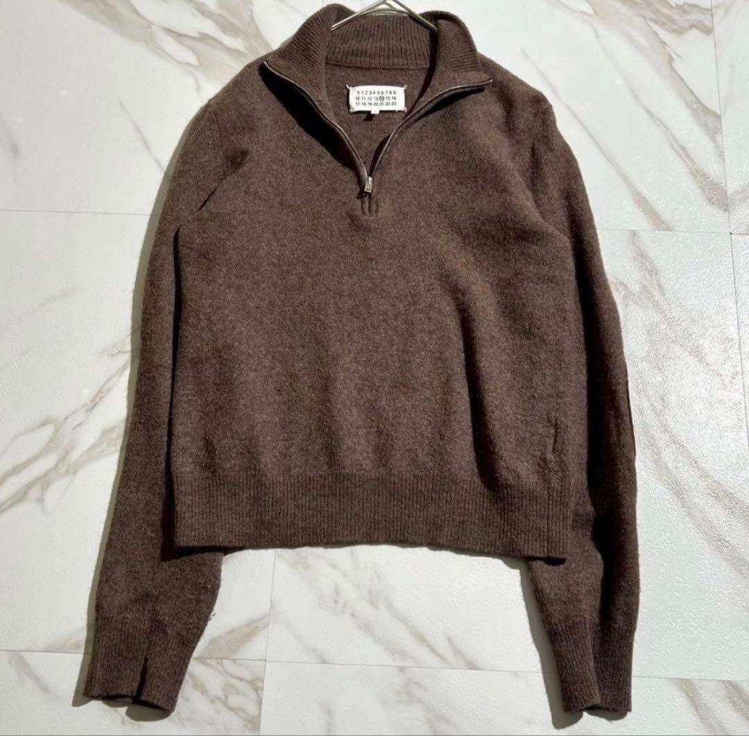 k*f様 2017AW MAISON MARGIELA half zip kni