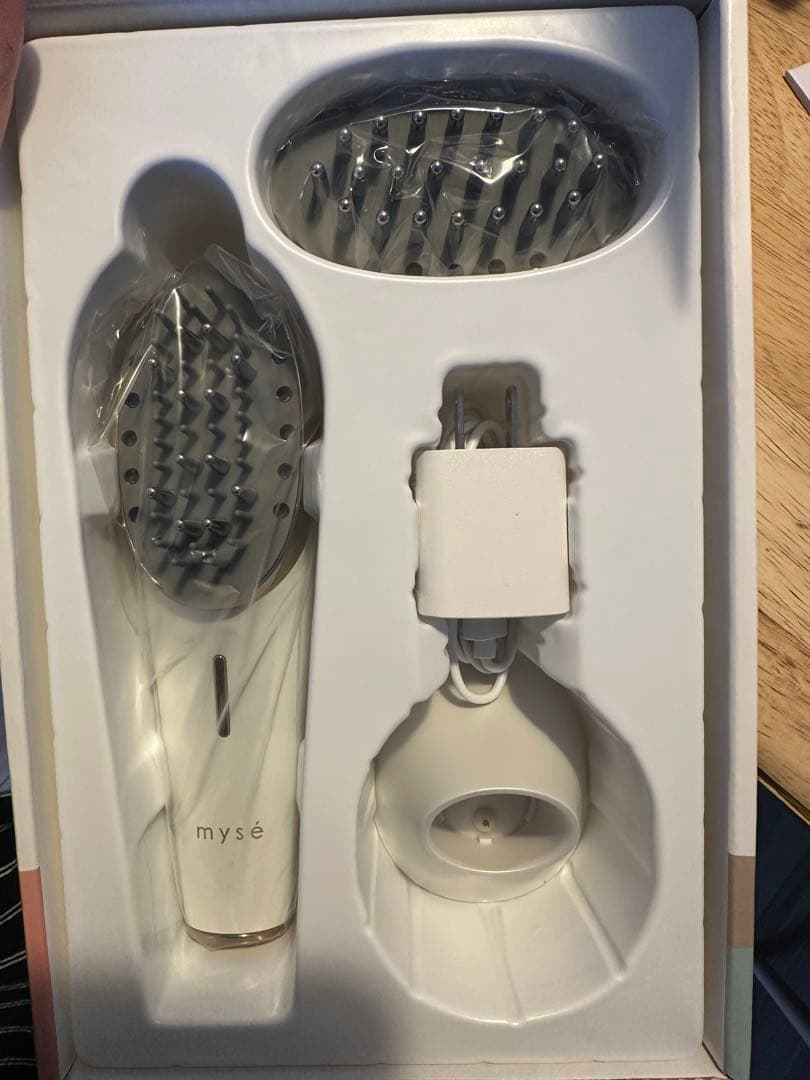 電気ブラシ ミーゼ スカルプリフト プラス美顔器EMS リフトブラシMS82W