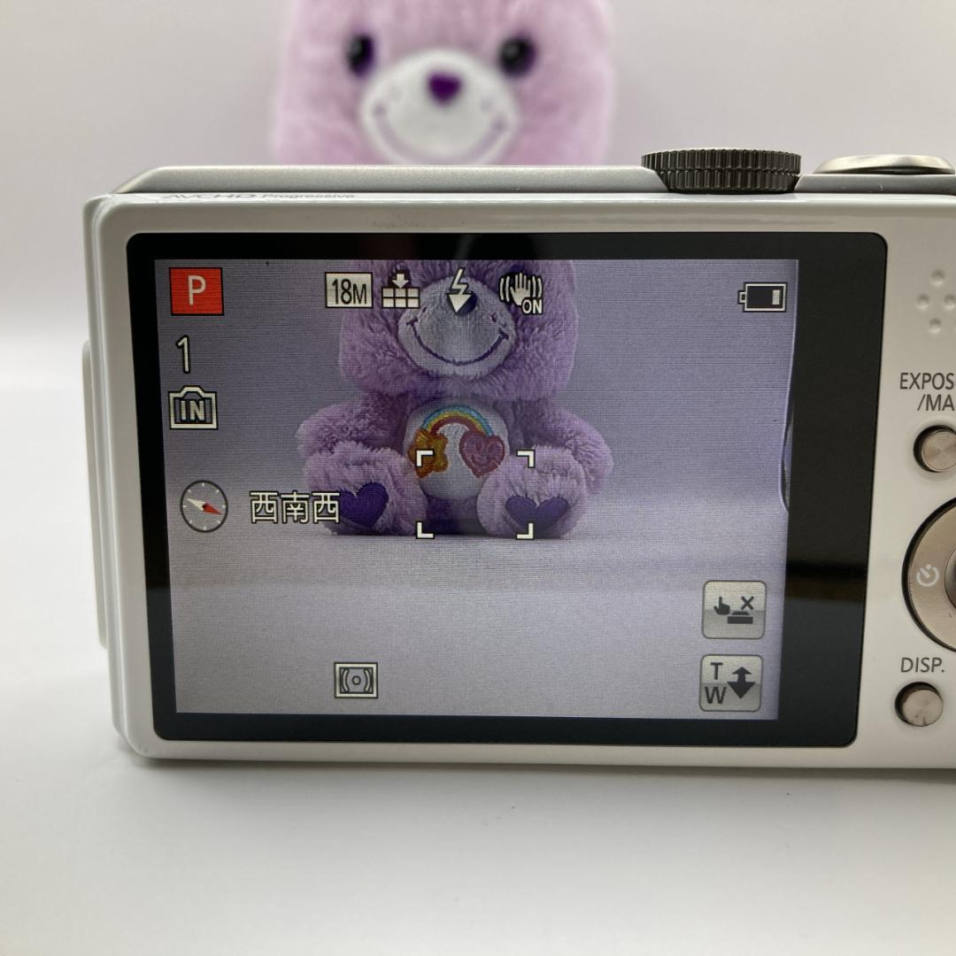 【美品】Panasonic LUMIX DMC-TZ40 ホワイト Wi-Fi