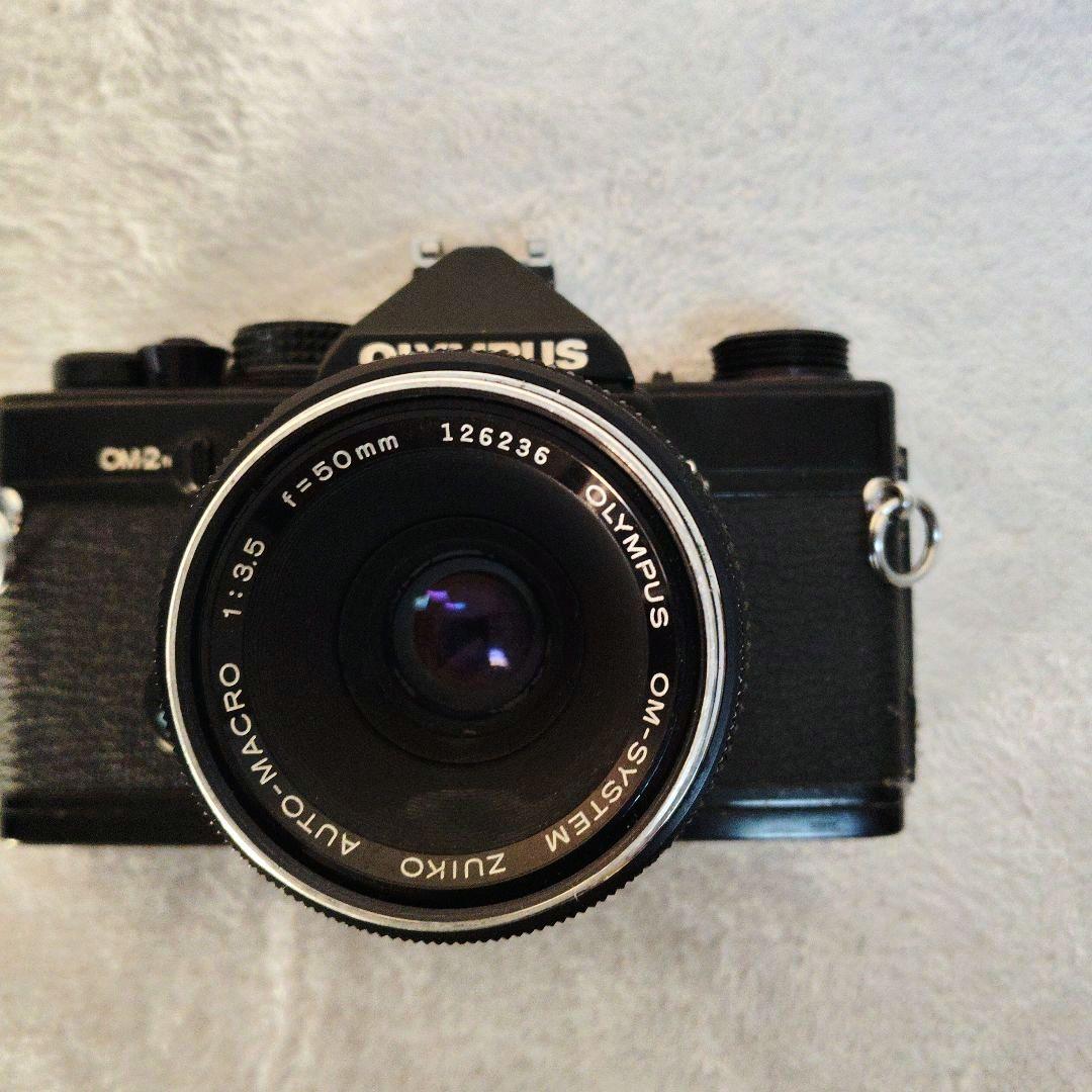 （1点難あり）OLYMPUS OM-2N 50mm 露出OKブラックボディ