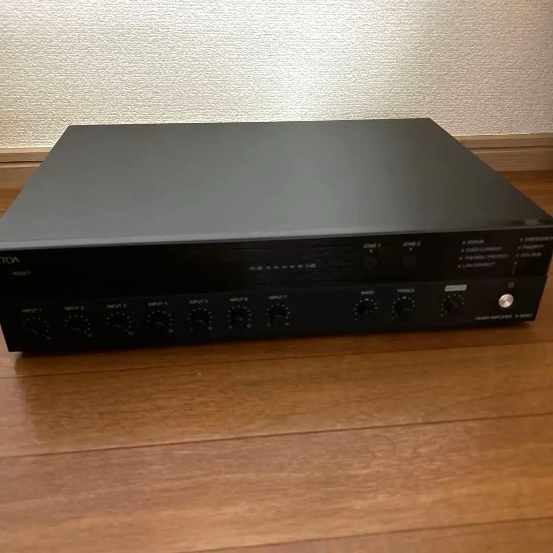 アンプ　TOA A3606D PAアンプ2局