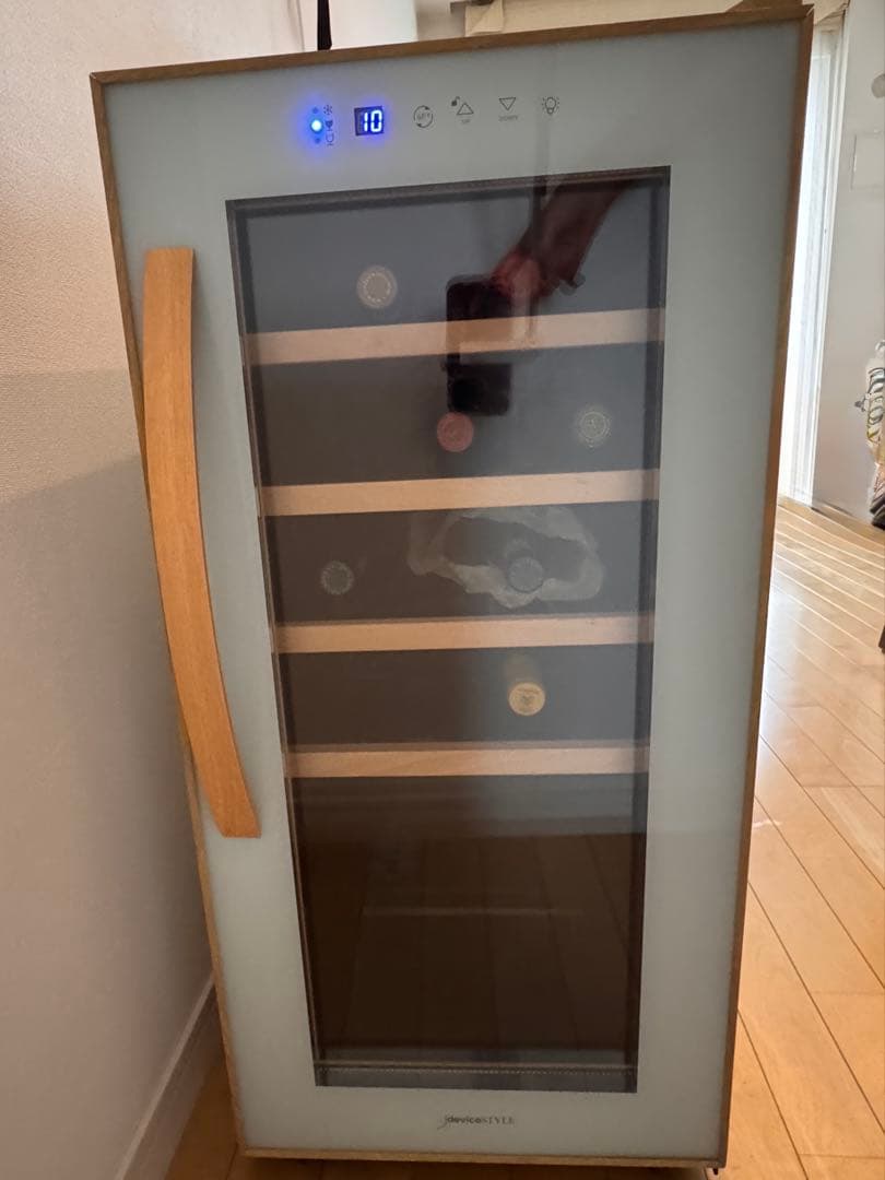 デバイスタイル CF-C15W-W ワインセラー 2019年製