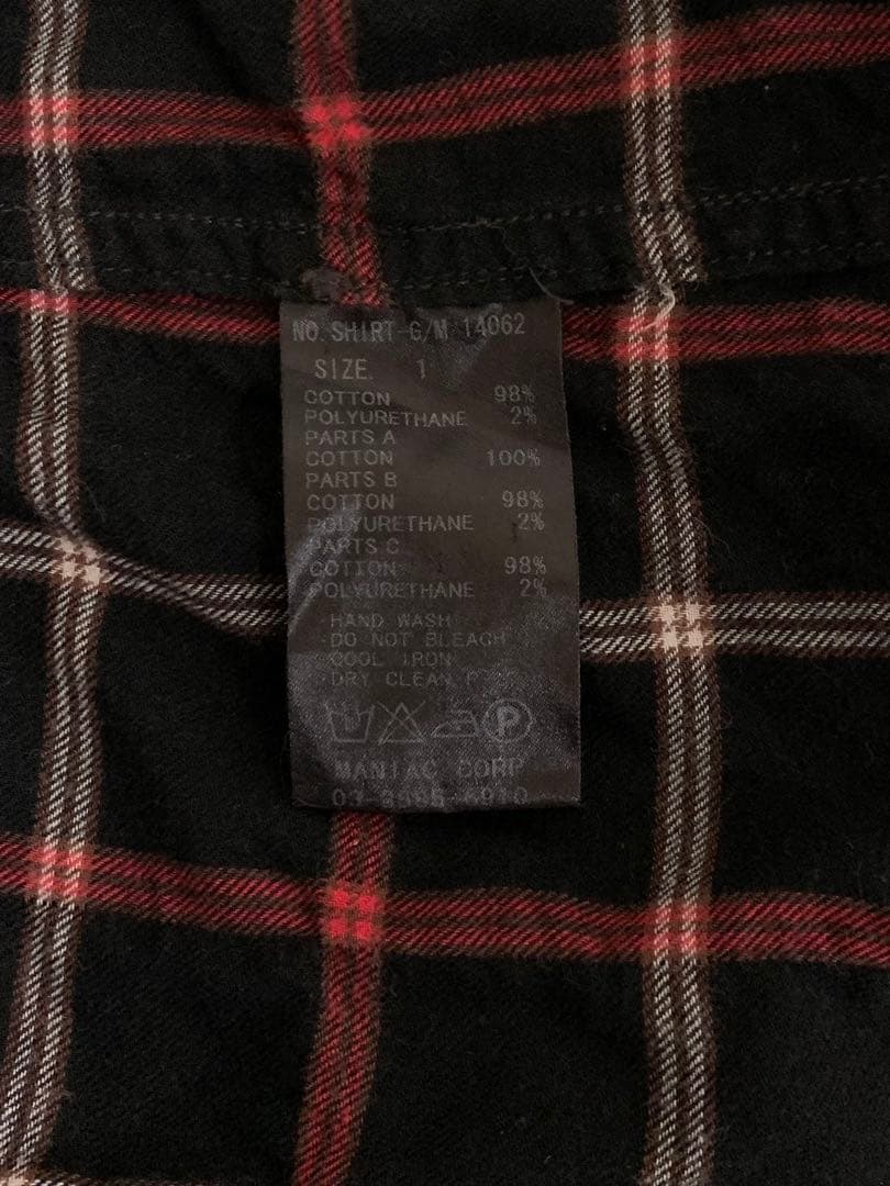 L.G.B. チェックシャツ スナップボタン check shirt 00s