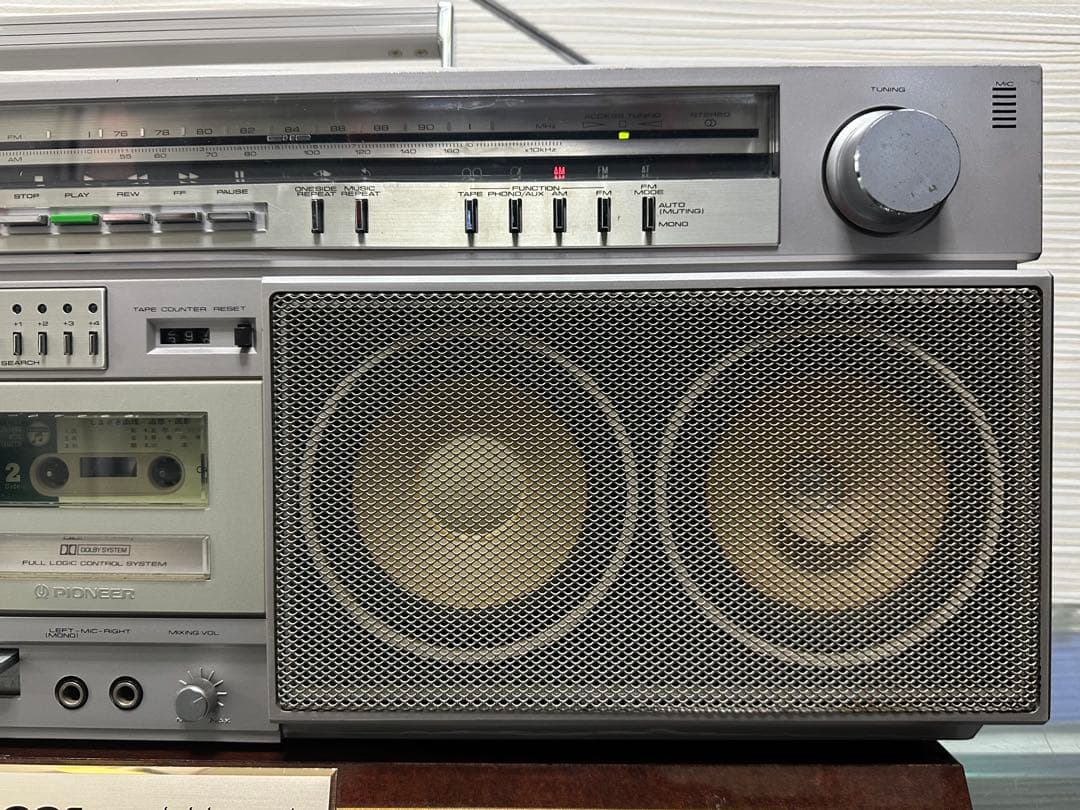 動作品PIONEER パイオニア ランナウェイ SK-900ラジカセ ラジオ