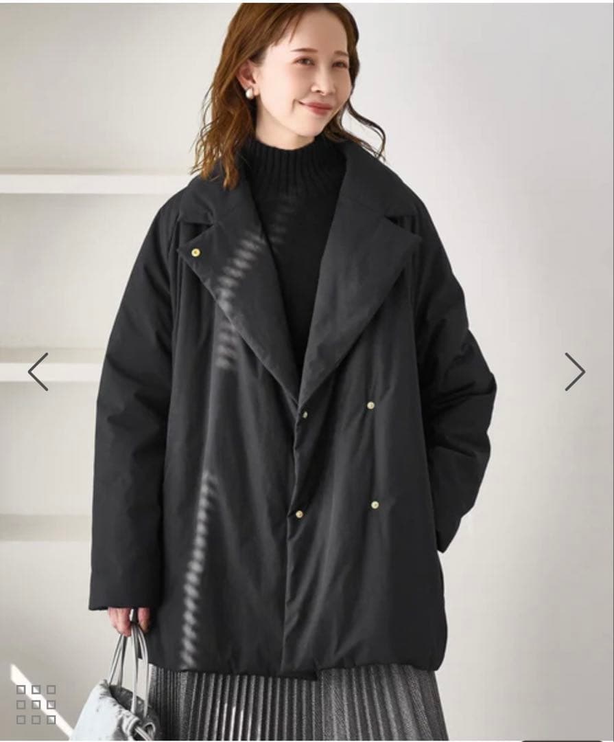 ROPE' PICNIC ロペピクニック　2WAY中綿テーラードコート