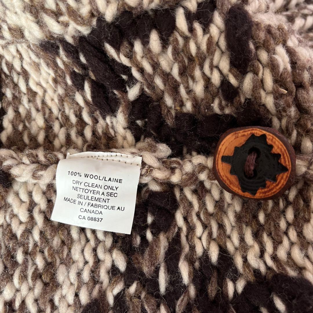 Kanataカウチンニット限定50'sVintageウッドボタンサイズM〜Ｌ相当