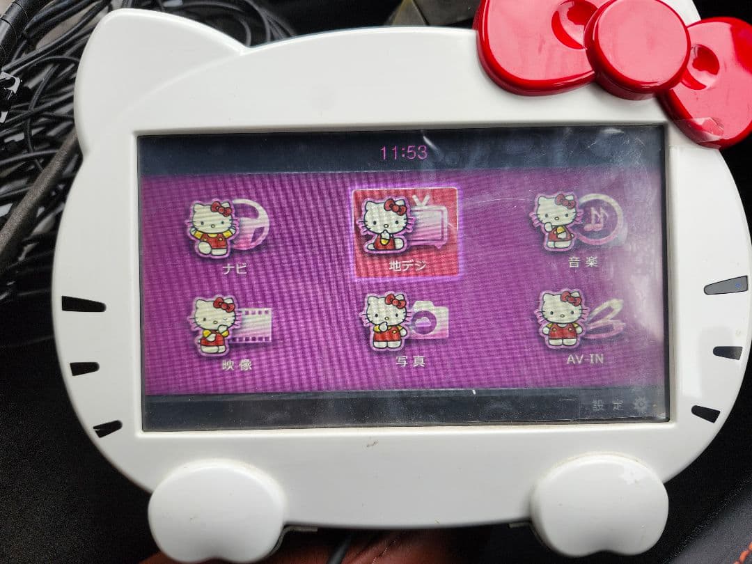 完品美品Hello Kitty NAVI + TV
