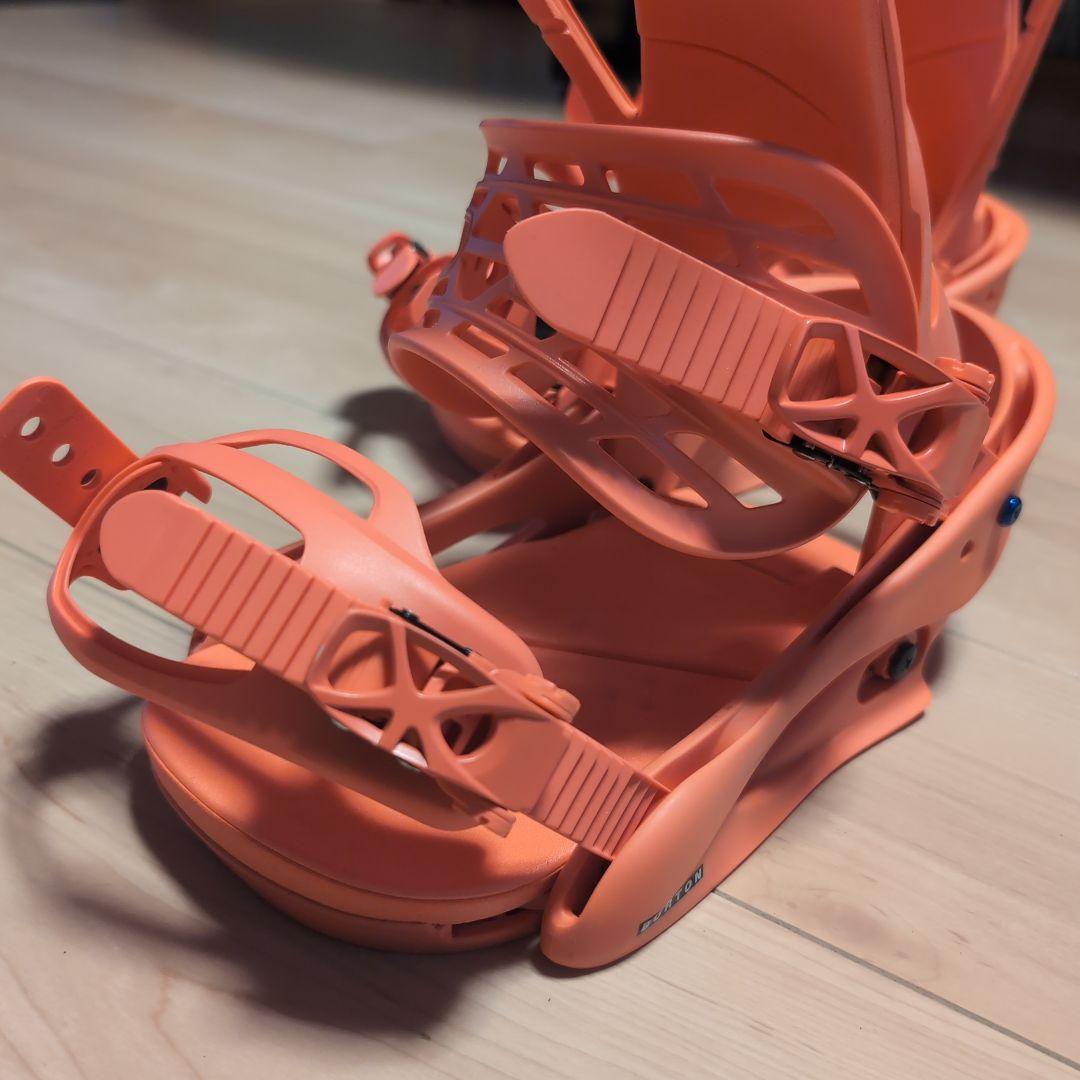 Burton Citizen スノーボードビンディング Mサイズ ピーチピンク