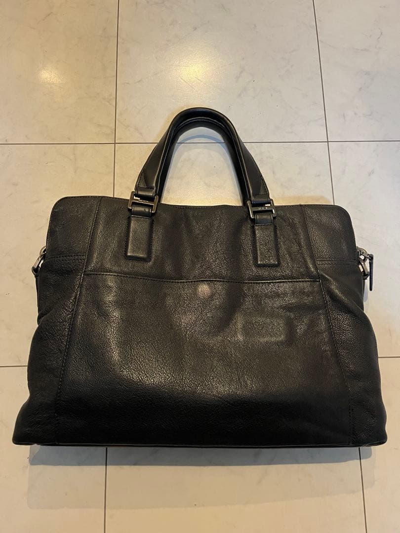 【超メルカリ市終了前セール】TUMI ビジネスバッグ 68516D 牛革 レザー
