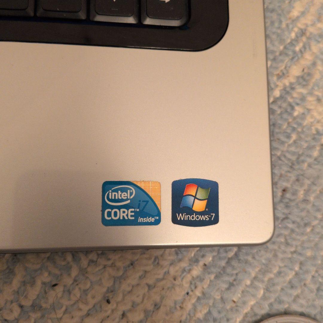 DELL Studio 1557 ノートパソコン i7 4GB 純正AC付