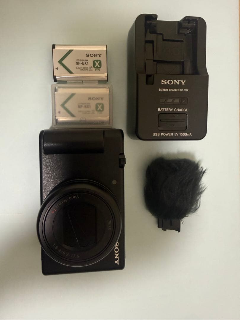 SONY コンパクトデジタルカメラ zv-1m2バッテリー2個充電器付き