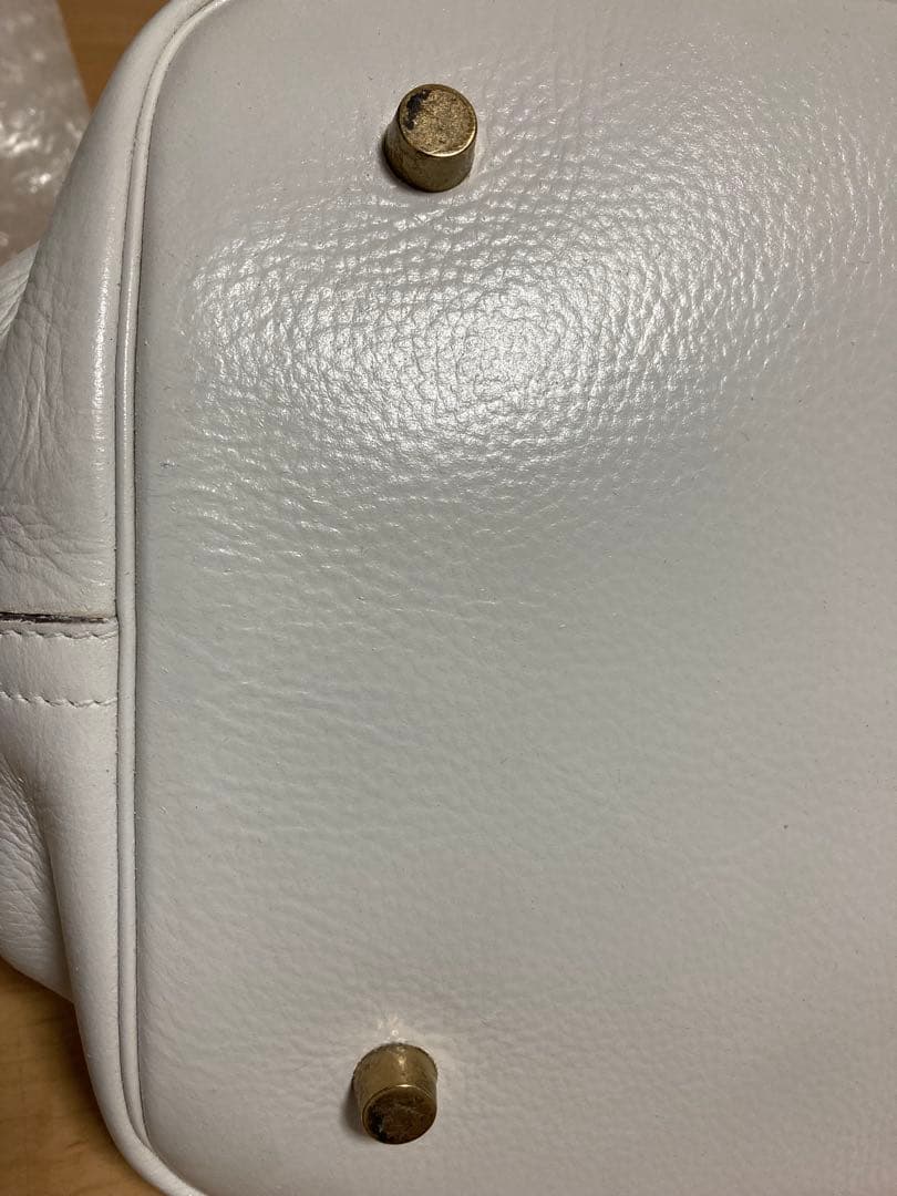 サ*ク様 シセイ チセイ トートバッグ 白 ホワイト 941