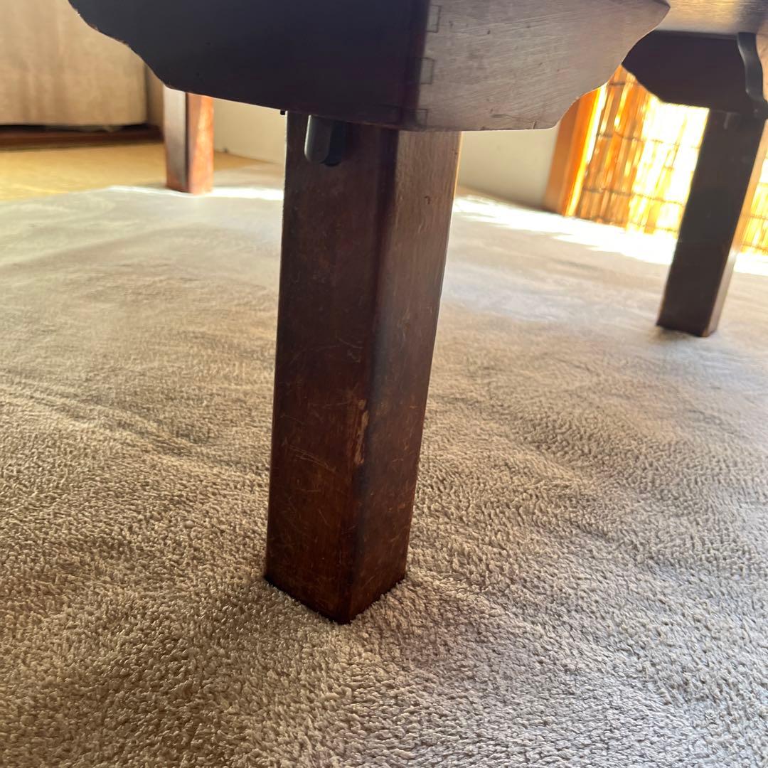 ちゃぶ台 昭和 レトロ アンティーク 長方形 座卓