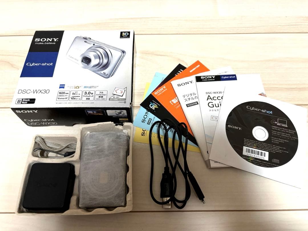 【美品】SONY DSC-WX30 デジタルカメラ
