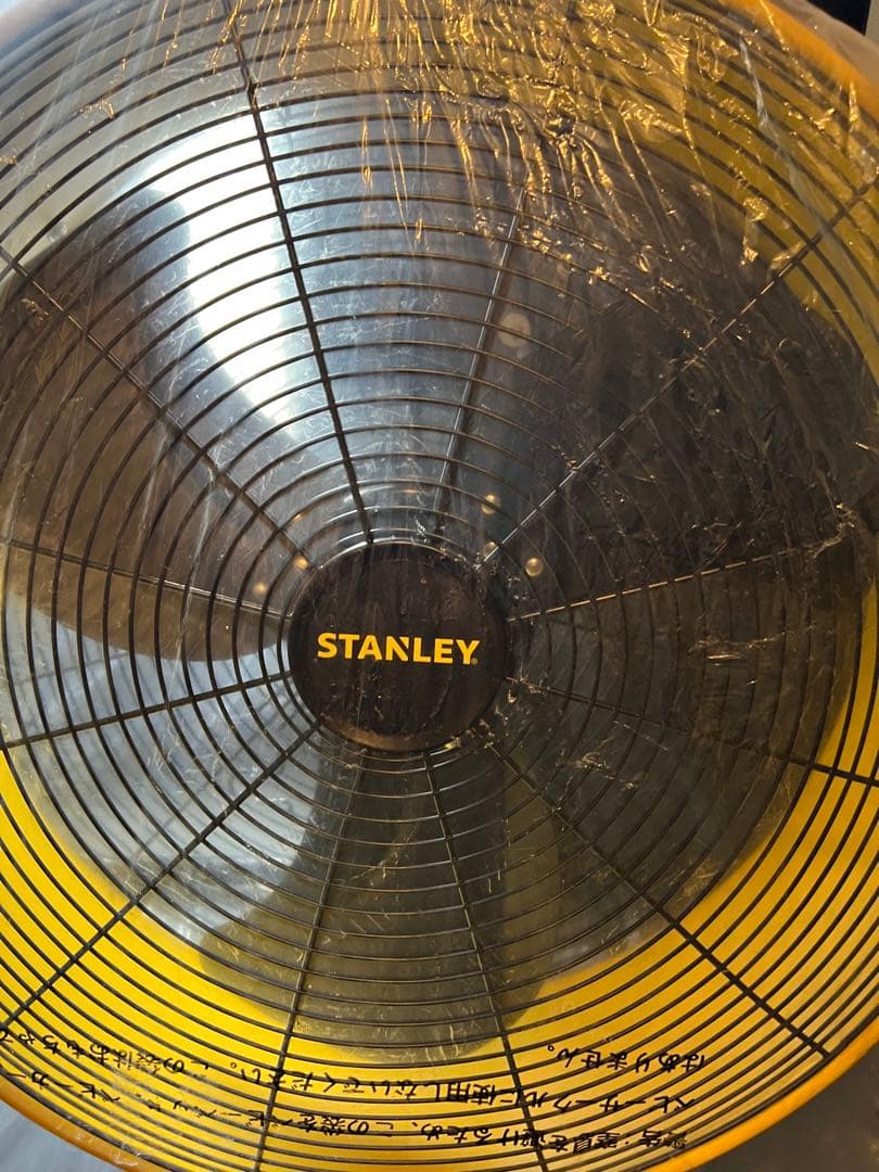 STANLEY 工場扇 50cm ドラム式工業扇 SLF005018 イエロー