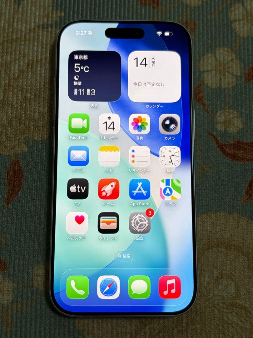 【海外版】Apple iPhone 17 256GB ホワイト