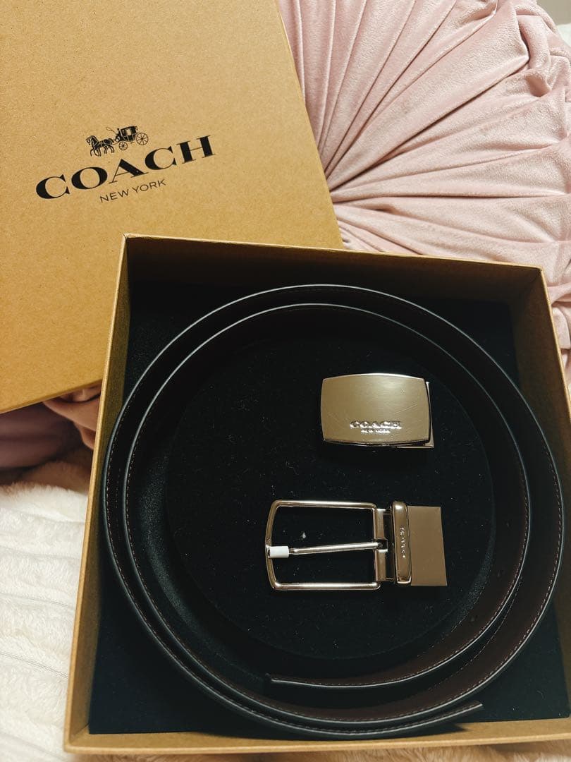 最終値下げ！COACH＊リバーシブルベルト