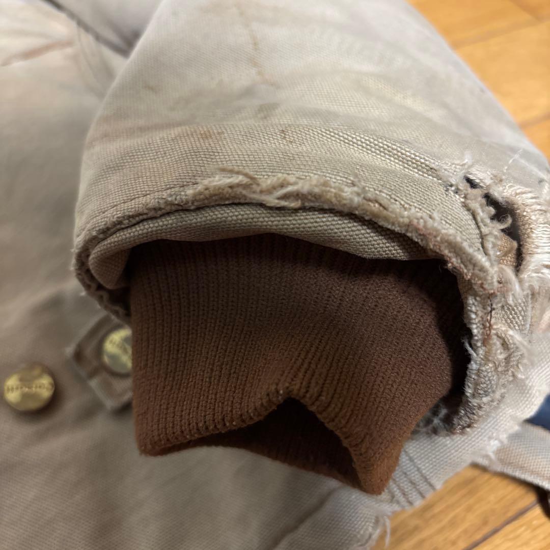 Carhartt 90'sトラディショナルジャケット　ベージュ　アメカジ