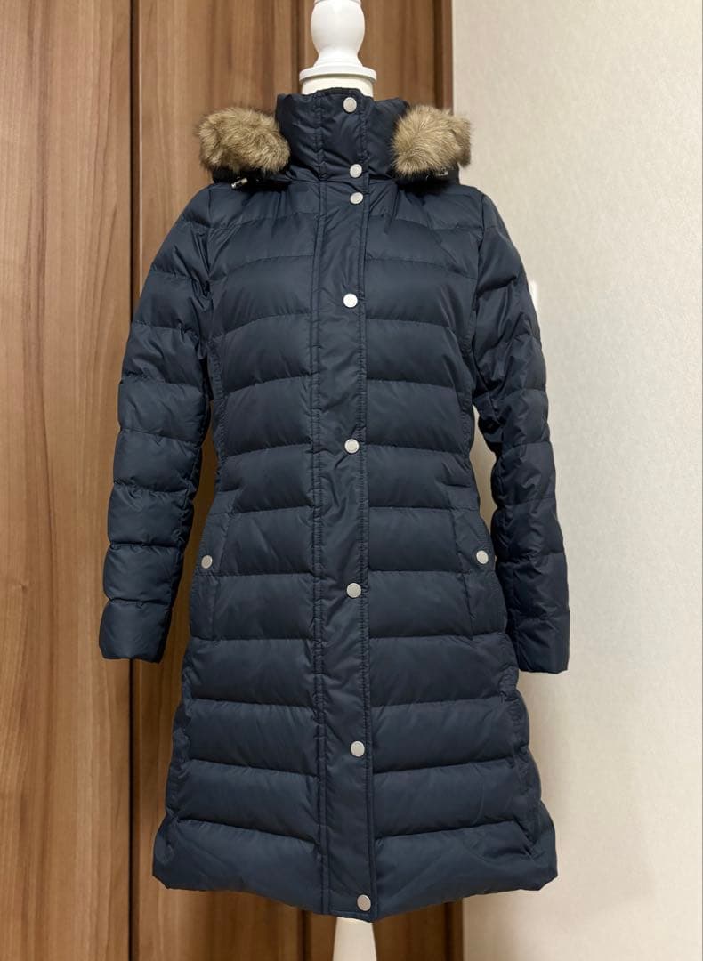 美品  ファーフードロングダウンコート土日限定価格