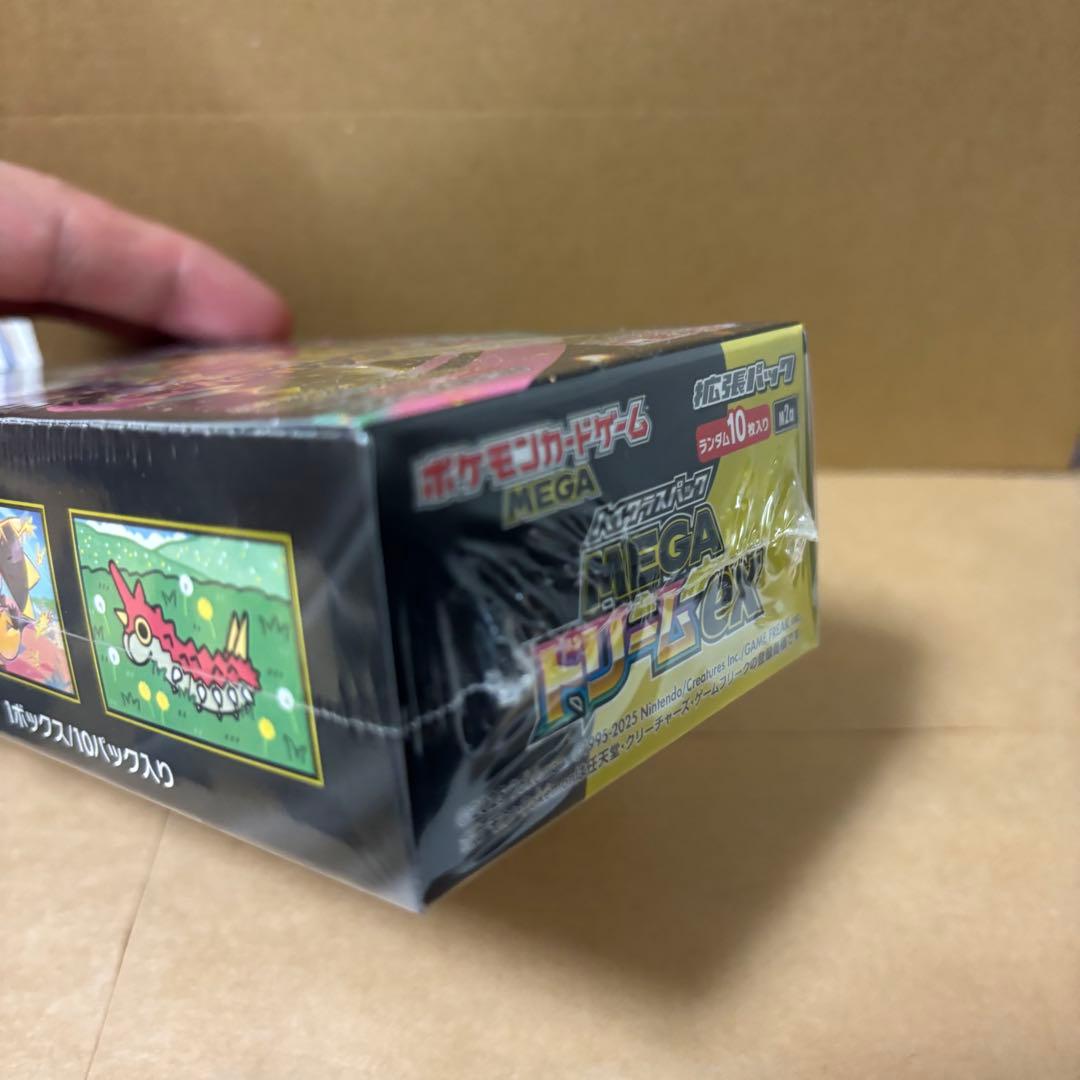 ポケモンカードゲーム MEGA ドリームEX 10パック　1BOX 未開封