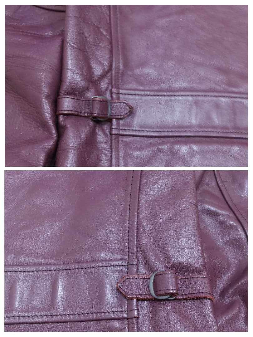 アディクトクローズ　ライダースジャケット　ホースハイド　34　男女兼用