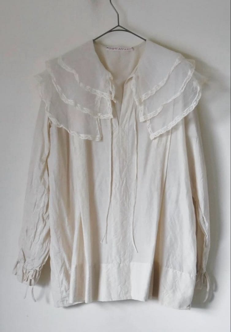 【新品】希少 TOWAVASE ブラウス Leavers blouse