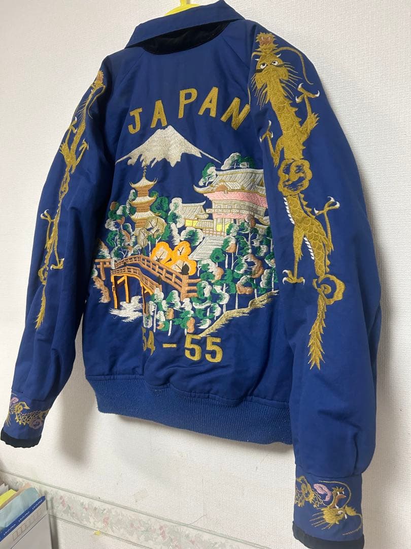 WAREHOUSE硫黄島スカジャン別珍リバーシブル　サイズ36 ベロア