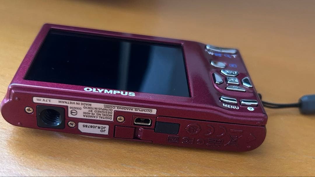 OLYMPUS FE レッド FE-4050 コンパクトデジタルカメラ