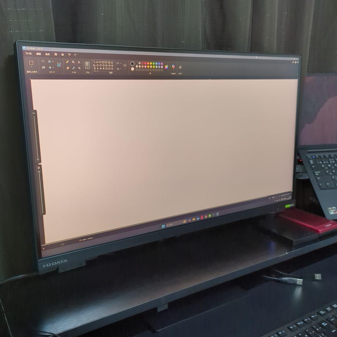 2025年に約5.5万で購入/極美品　I-O DATA27型 WQHD モニター