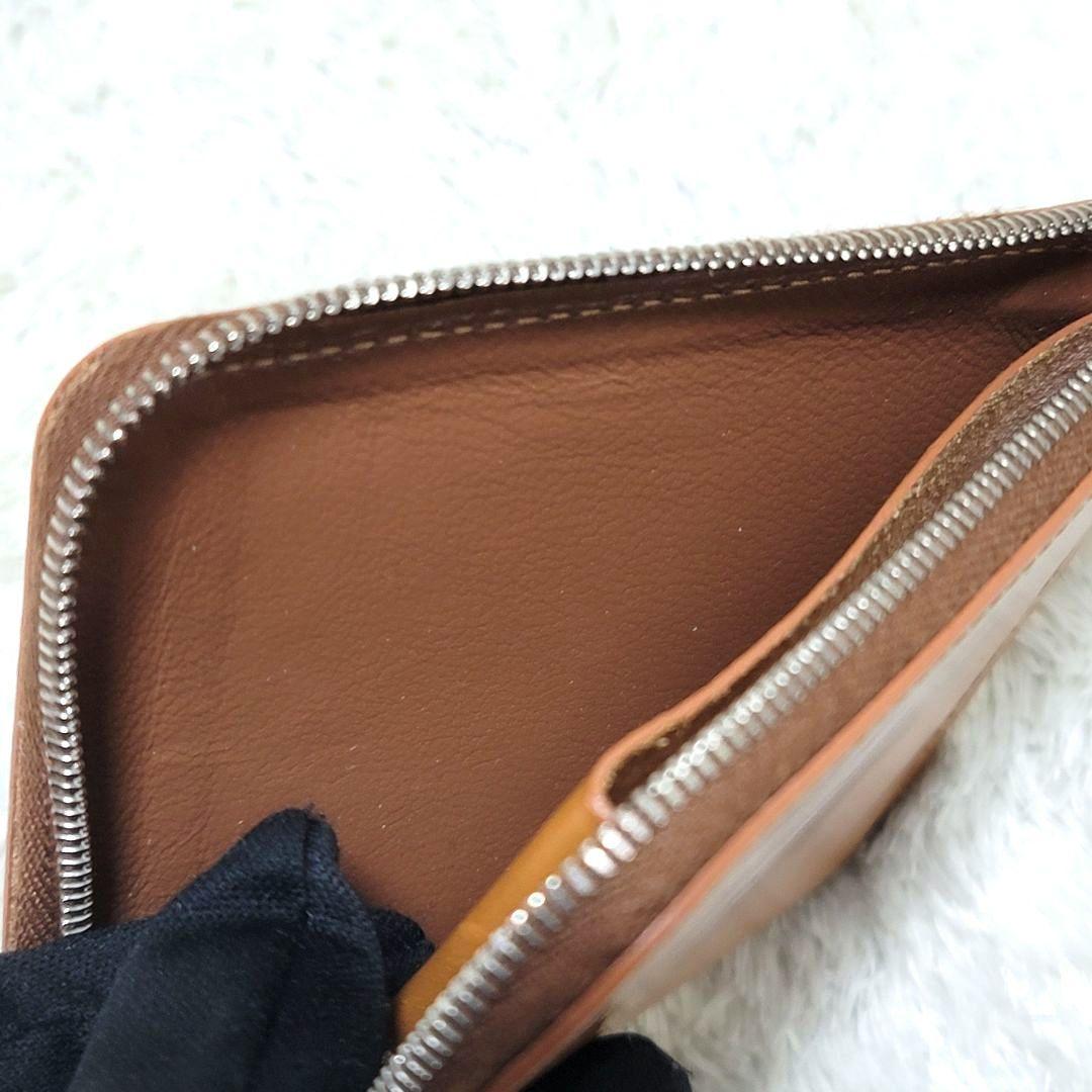 新品 Whitehouse Cox ブライドルレザー L字ファスナー ミニ財布