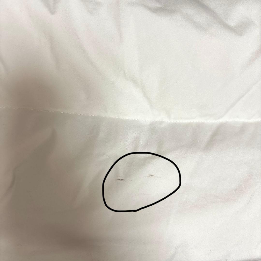 美品 ノースフェイス ロングダウン ダウン 白 M相当