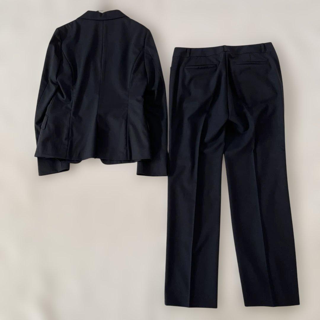 超美品♡ユナイテッドアローズ ストライプ スーツ 紺 M+L オールシーズン