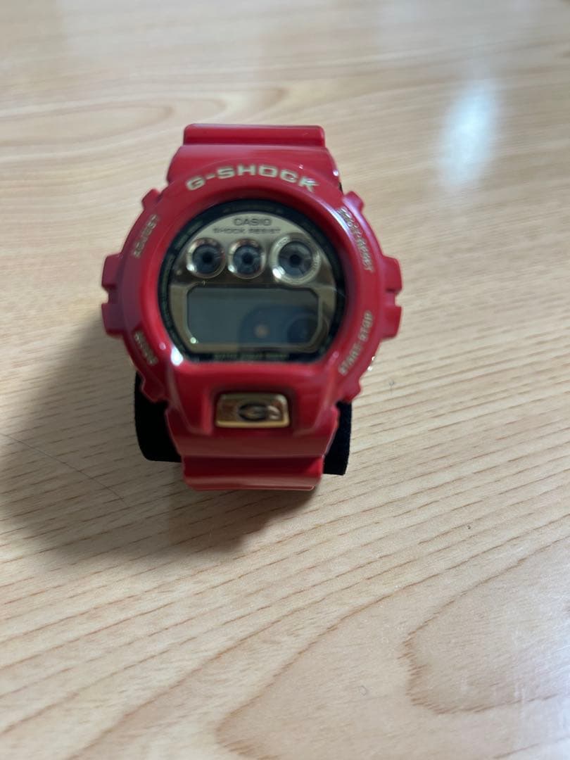 G-SHOCK デジタル腕時計 レッド　CASIO30周年