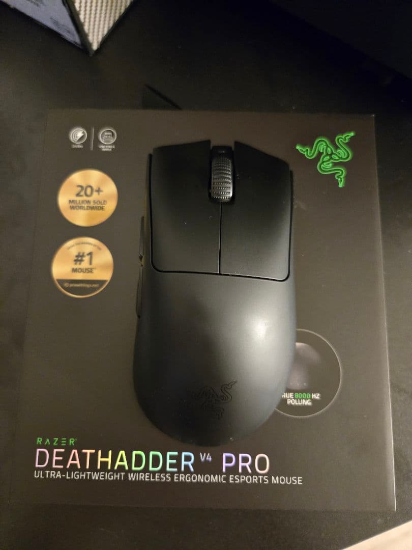 Razer DEATHADDER V4 PRO ワイヤレスマウス