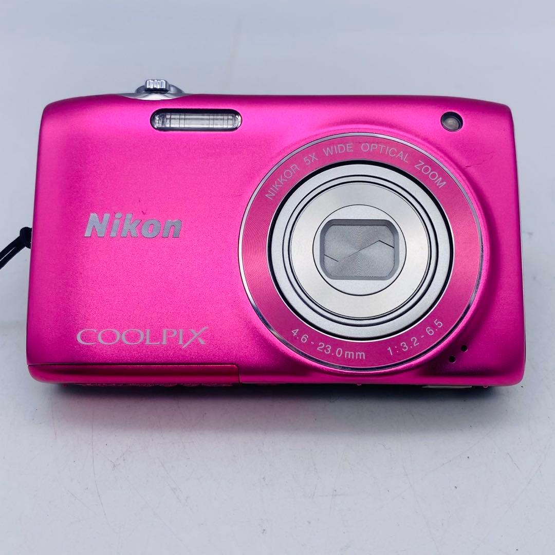 【美品動作確認済み】Nikon COOLPIX S3100