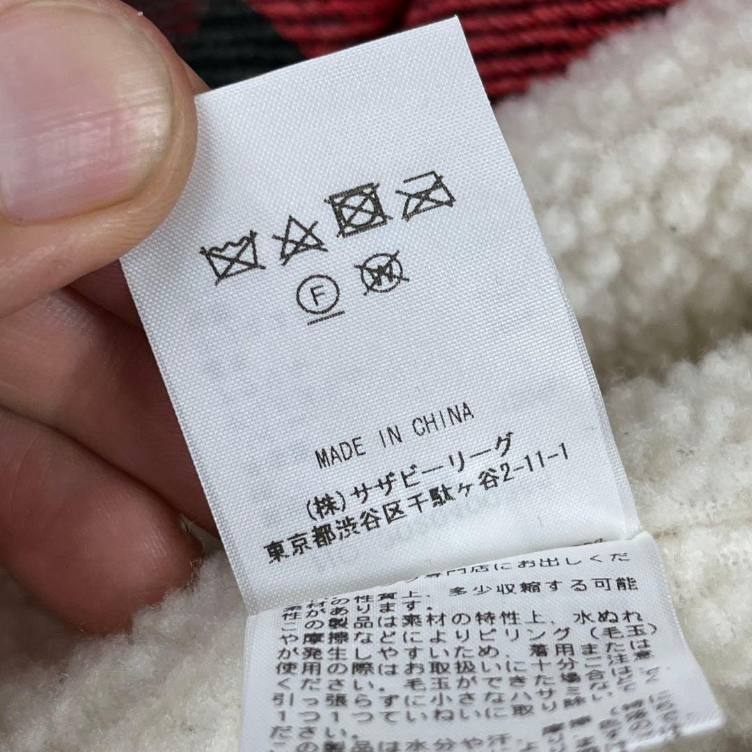 RONHERMAN ロンハーマン RHC ボア　バッファローチェックシャツ　L