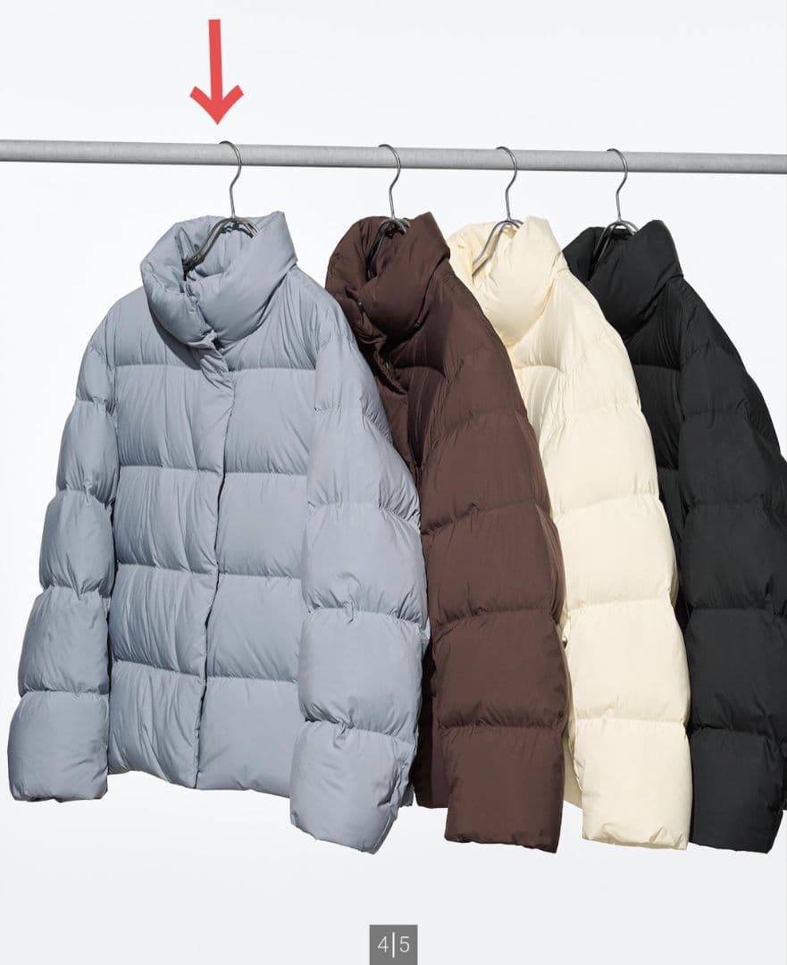 パウダーソフトダウンジャケット