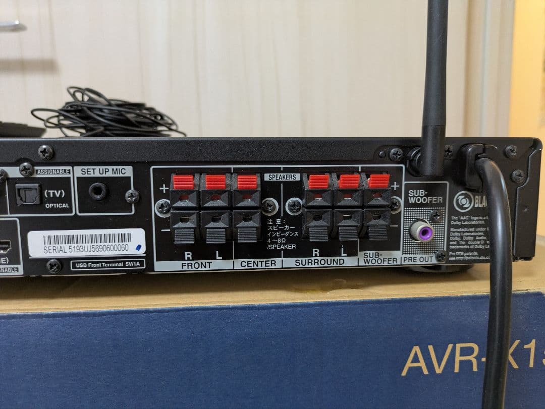 ONKYO TX-L50 AVアンプ