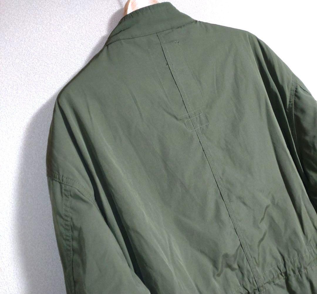 【美品】HOUSTON　メンズ　ライナー付　モッズコート　カーキ　L