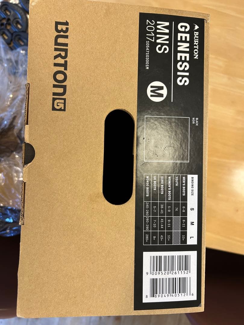 BURTON GENESIS Mサイズ 2017