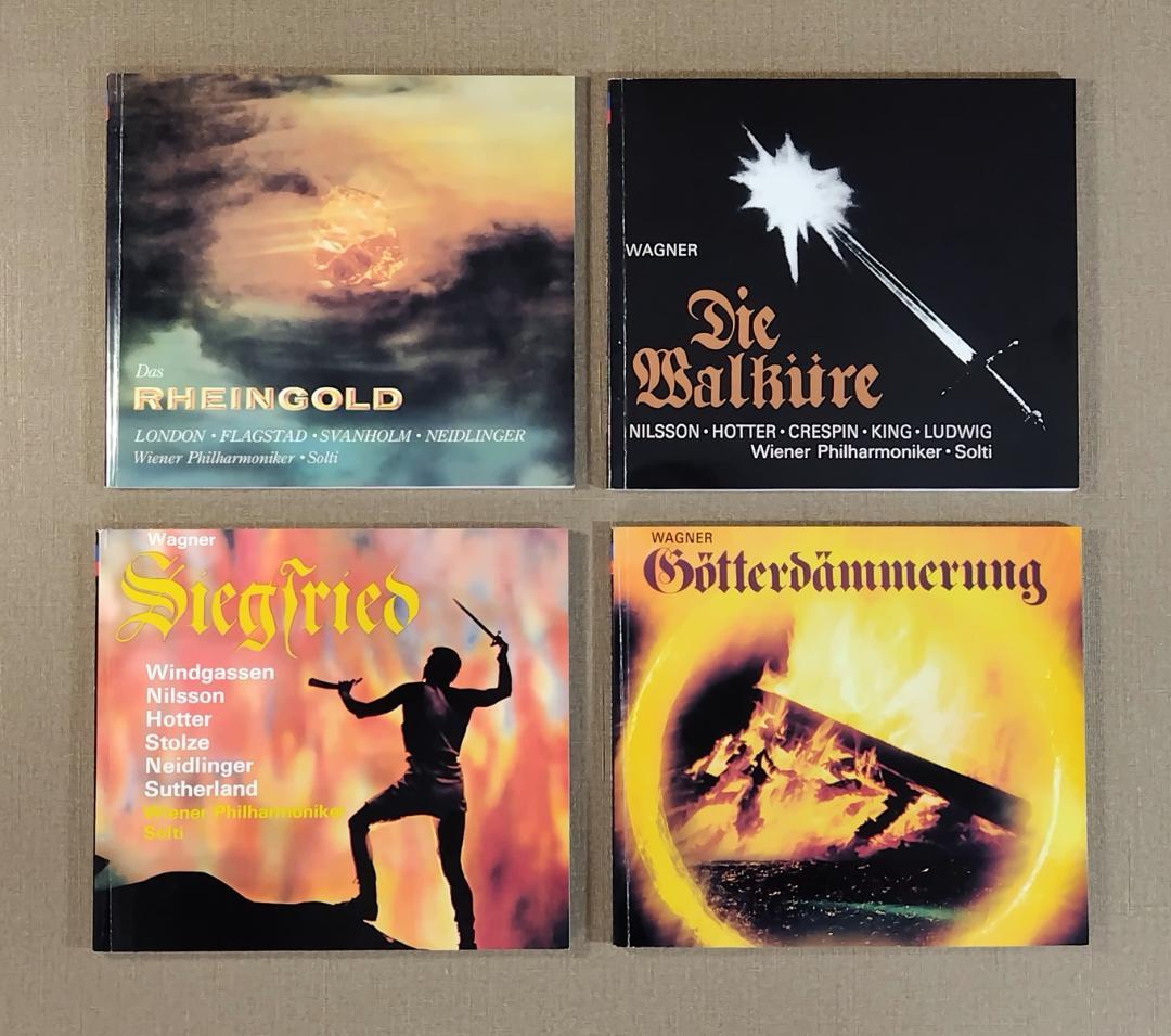 希少　ワーグナー　ニーベルングの指環　全曲ＣＤ　ショルティ指揮　ウィーン・フィル
