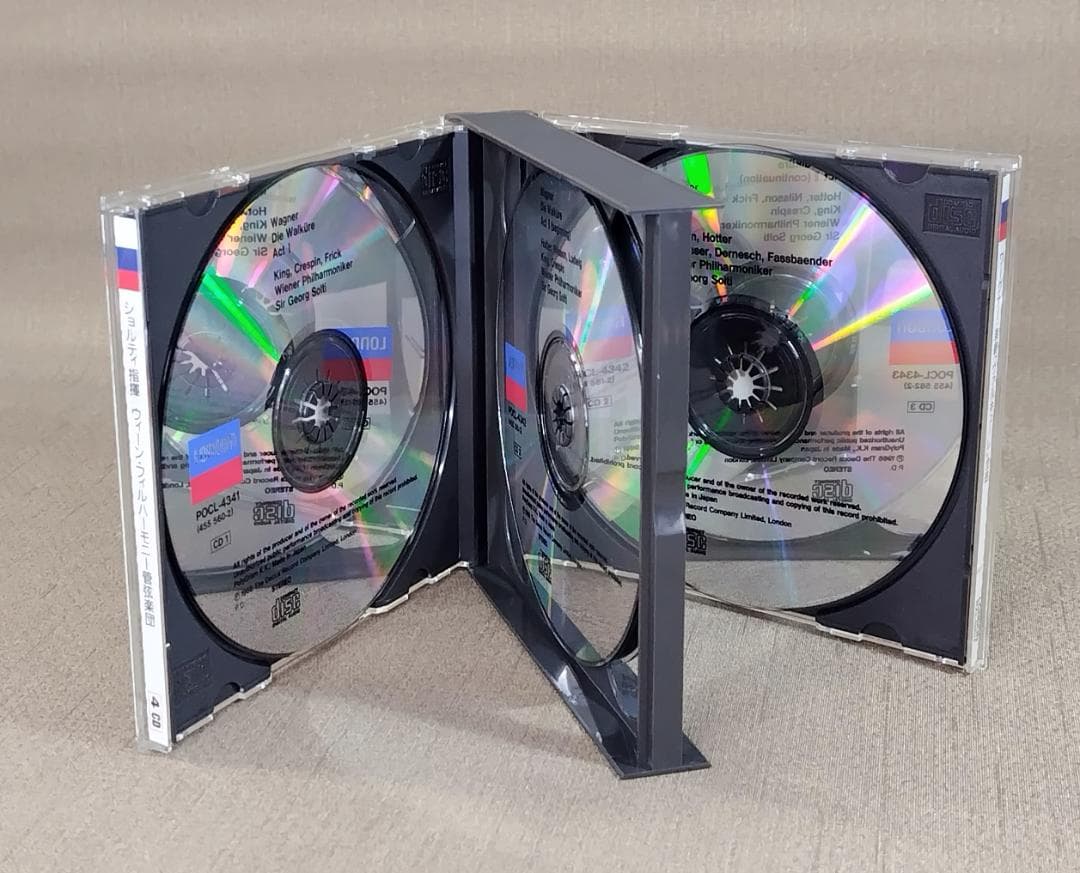 希少　ワーグナー　ニーベルングの指環　全曲ＣＤ　ショルティ指揮　ウィーン・フィル