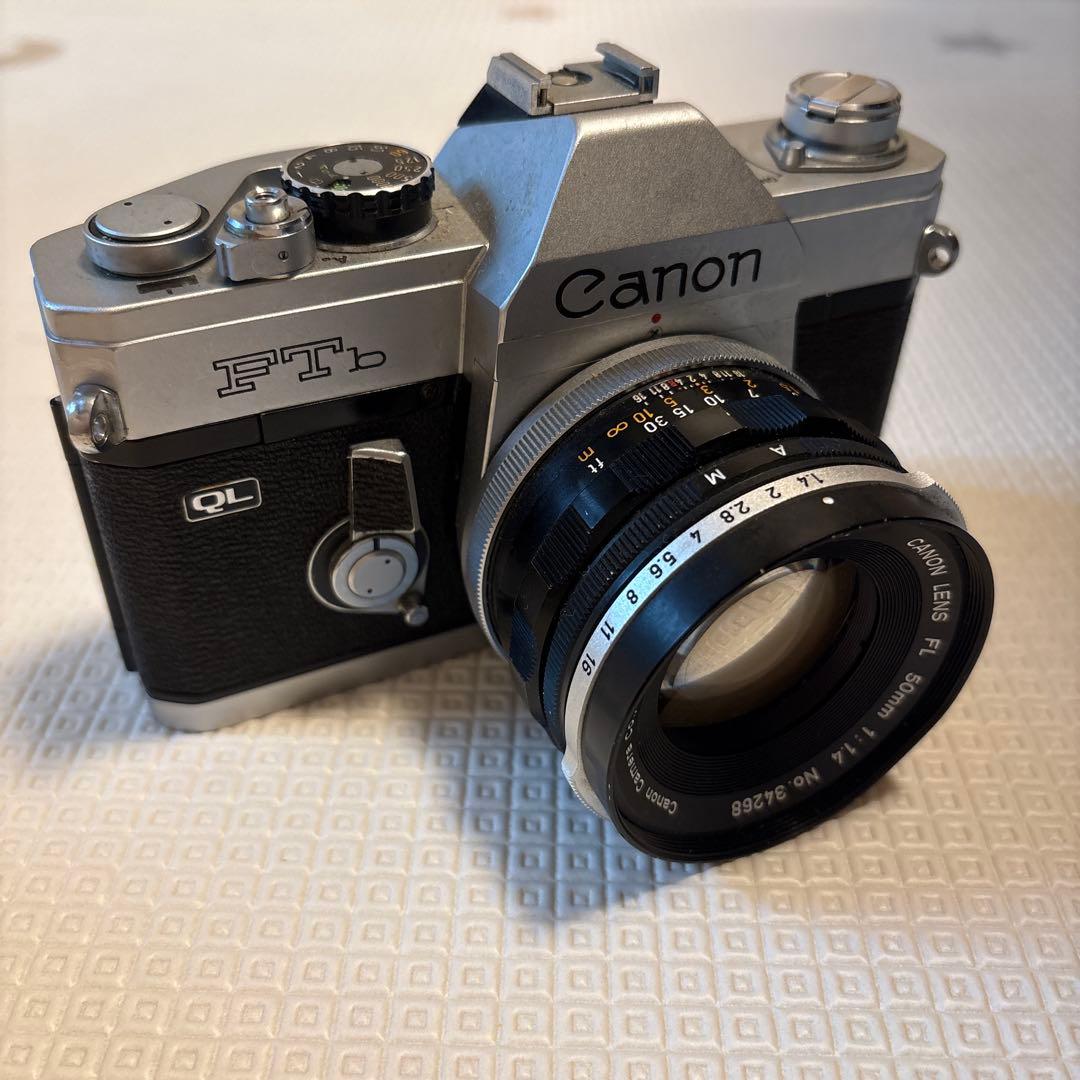【早い者勝ち‼️】Canon FT 一眼レフカメラ 50mmフィルム f1.4