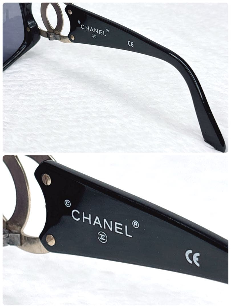 一級品✨ CHANEL シャネル　サイドゴールド　ココマーク　サングラス