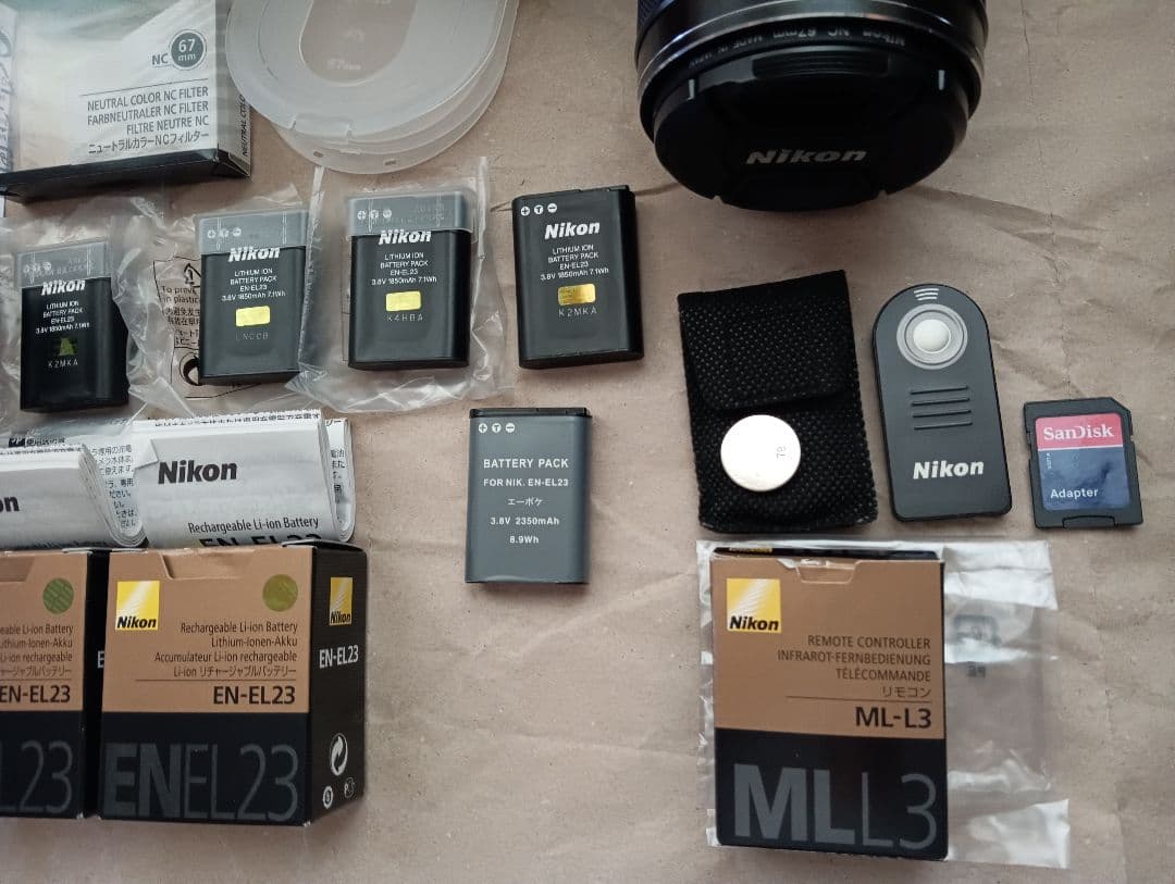 Nikon COOLPIX P900 デジタルカメラ★リモコン元箱バッテリー7個