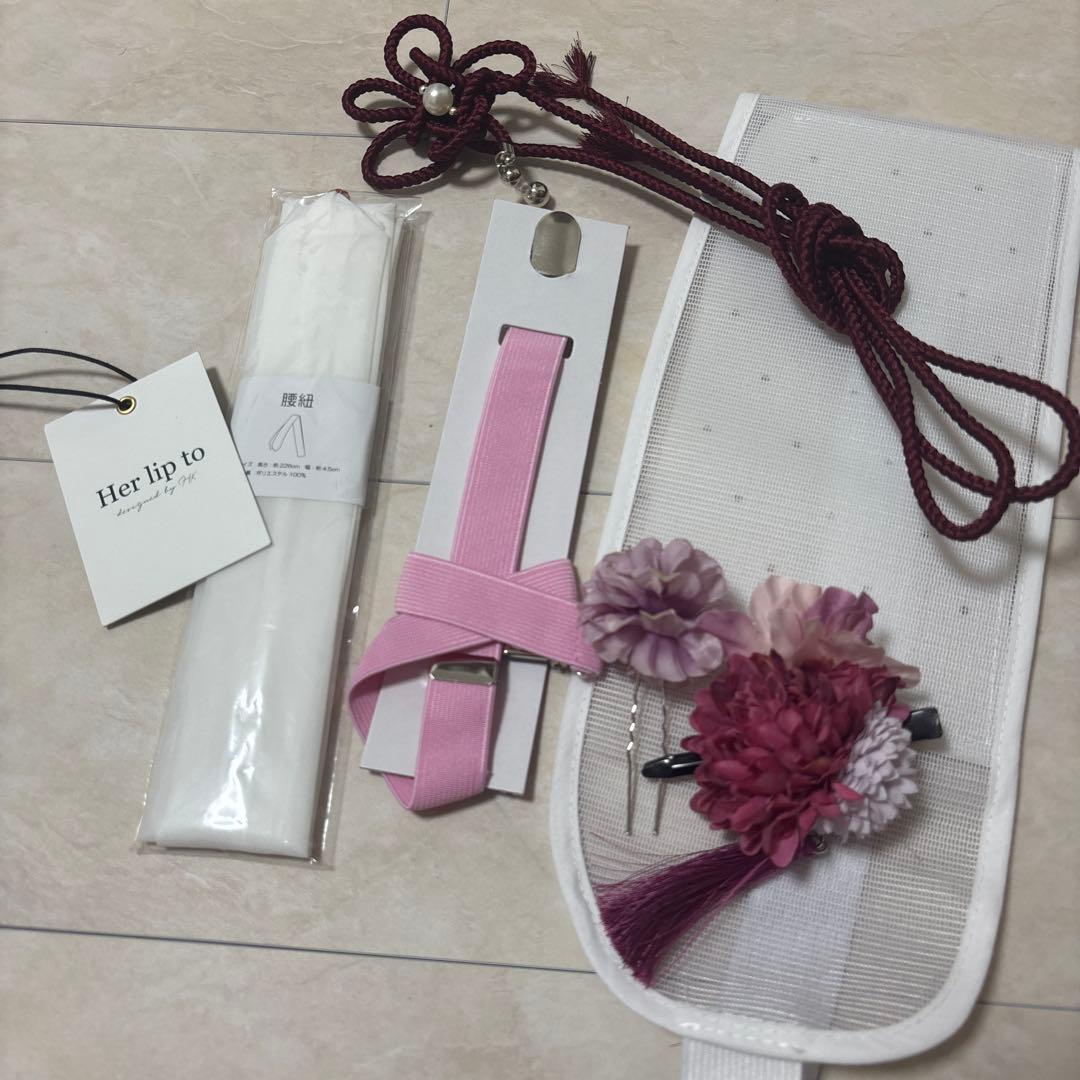 着付けセット帯飾り髪飾り付き　herlipto ハーリップトゥ　浴衣　Karin