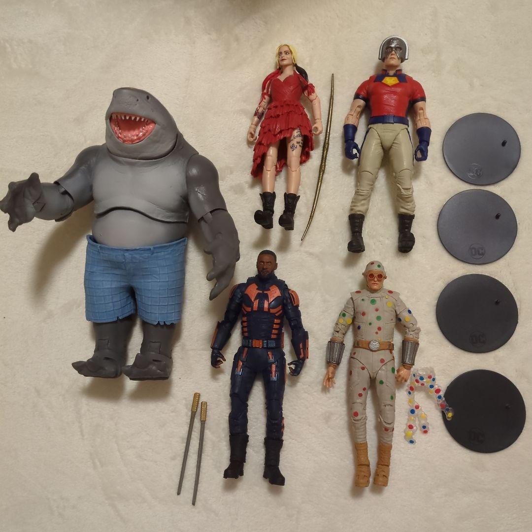 DCマルチバース　マクファーレントイズ　スーサイドスクワッド5体セット