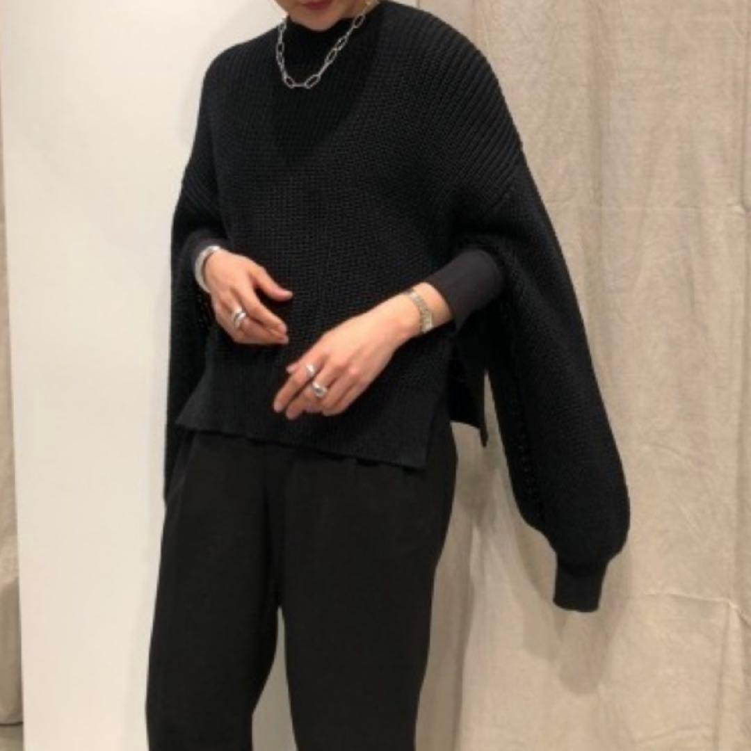 新品 TODAYFUL スリットスリーブニット Slit SleeveKnit