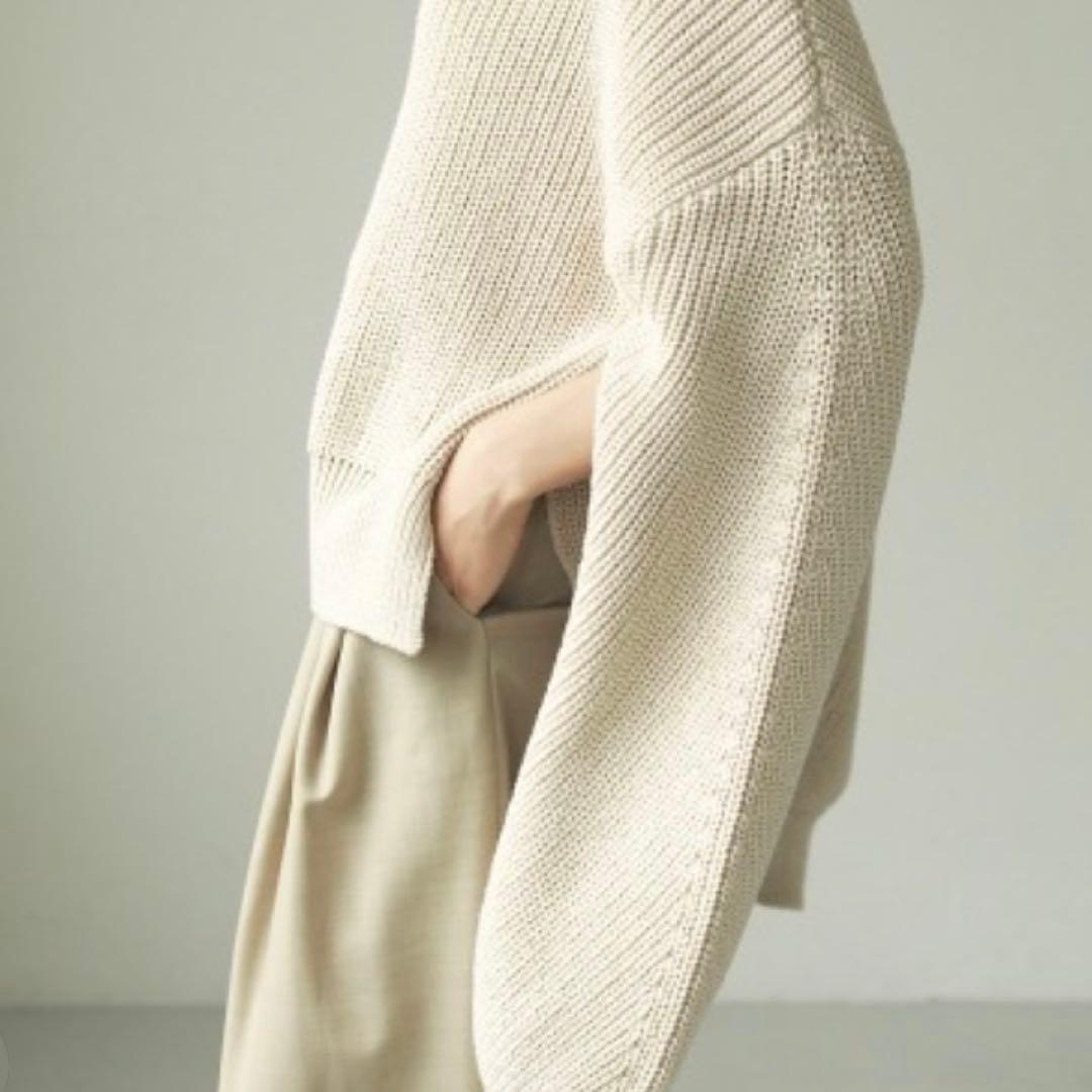 新品 TODAYFUL スリットスリーブニット Slit SleeveKnit